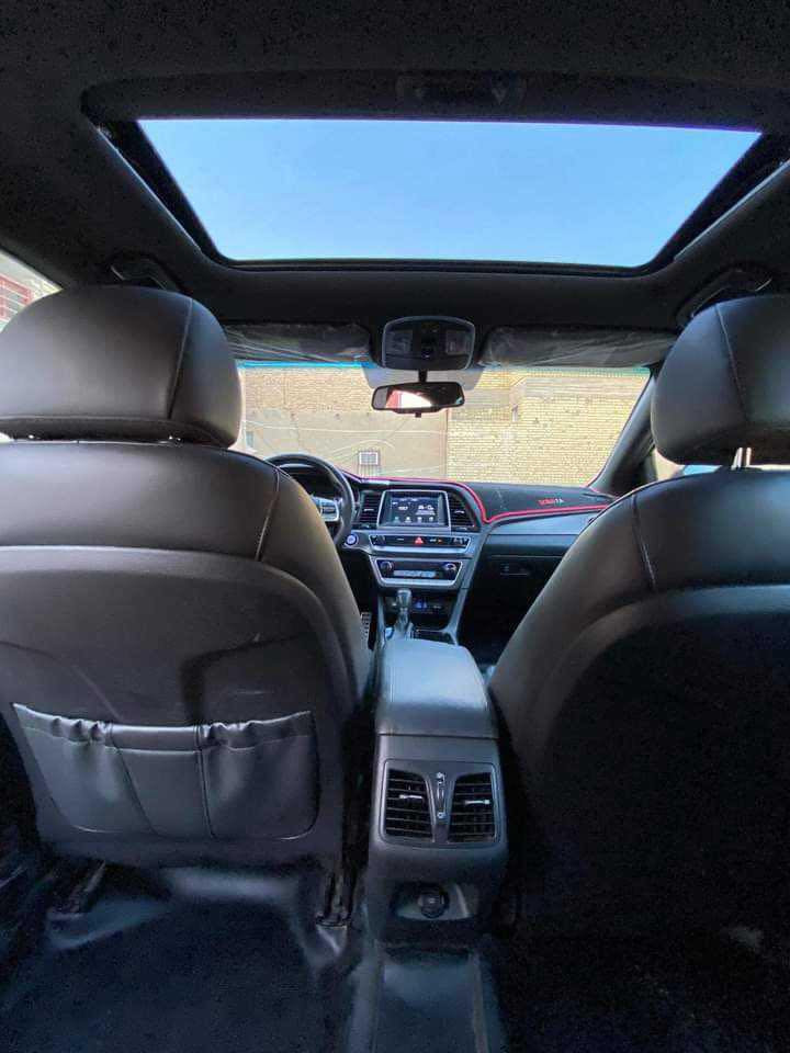 السلام عليكم سوناتا 2019 سبورت مكفولة مكينة حادث موجود بلسونار  145 لاستفسار اتصال ***********
