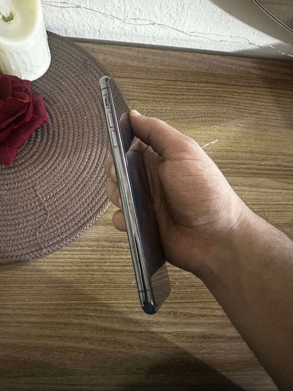 السلام عليكم ايفون 11 برو ماكس ذاكره 256 بطاريه 77 بالحاسبه 82 الجهاز نظيف كلش ما مفتوح ابد وتر بروف مكفول من كلشي نظافه 100‎%‎ شخط واحد مابي نموذج m السعر 365 وبي مجال المكان بغداد الدوره الرقم ***********
