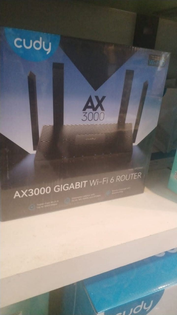 🔥 راوترات الكودي Cudy الأصلية 🔥

🔷 Cudy AX3000 Wi-Fi 6 Gigabit Router ⚡ أقوى أداء + Wi-Fi 6
📡 سرعة عالية جداً + تحمل أجهزة كثيرة
🧠 يدعم Mesh (EasyMesh)
🎮 مناسب للألعاب والبث 4K
🔌 منافذ Gigabit كاملة
 
🔷 Cudy AX1500 Wi-Fi 6 Gigabit Router ⚡ أداء ممتاز واستقرار قوي
📶 مناسب للبيت والاستخدام اليومي
🧠 يدعم Mesh (EasyMesh)
🔥 كفاءة عالية وتوفير بالطاقة
 
🔷 Cudy AC1200 Dual Band Router 📡 4 هوائيات قوية
⚡ سرعة جيدة واستقرار مقبول
🧠 بعض الإصدارات تدعم Mesh
💼 مناسب للمكاتب والاستخدام المتوسط
 
🔷 Cudy N300 (300Mbps) 📶 استخدام خفيف جداً
📡 تغطية بسيطة 
❌ لا يدعم Mesh
 
🚚 يتوفر توصيل لكل المحافظات
📩 للاستفسار مراسلة الصفحة


**إذا كنت صاحب هذا الإعلان وتريد حذفه لأي سبب، رجاءا أرسل رسالة إلى الدعم الفني**