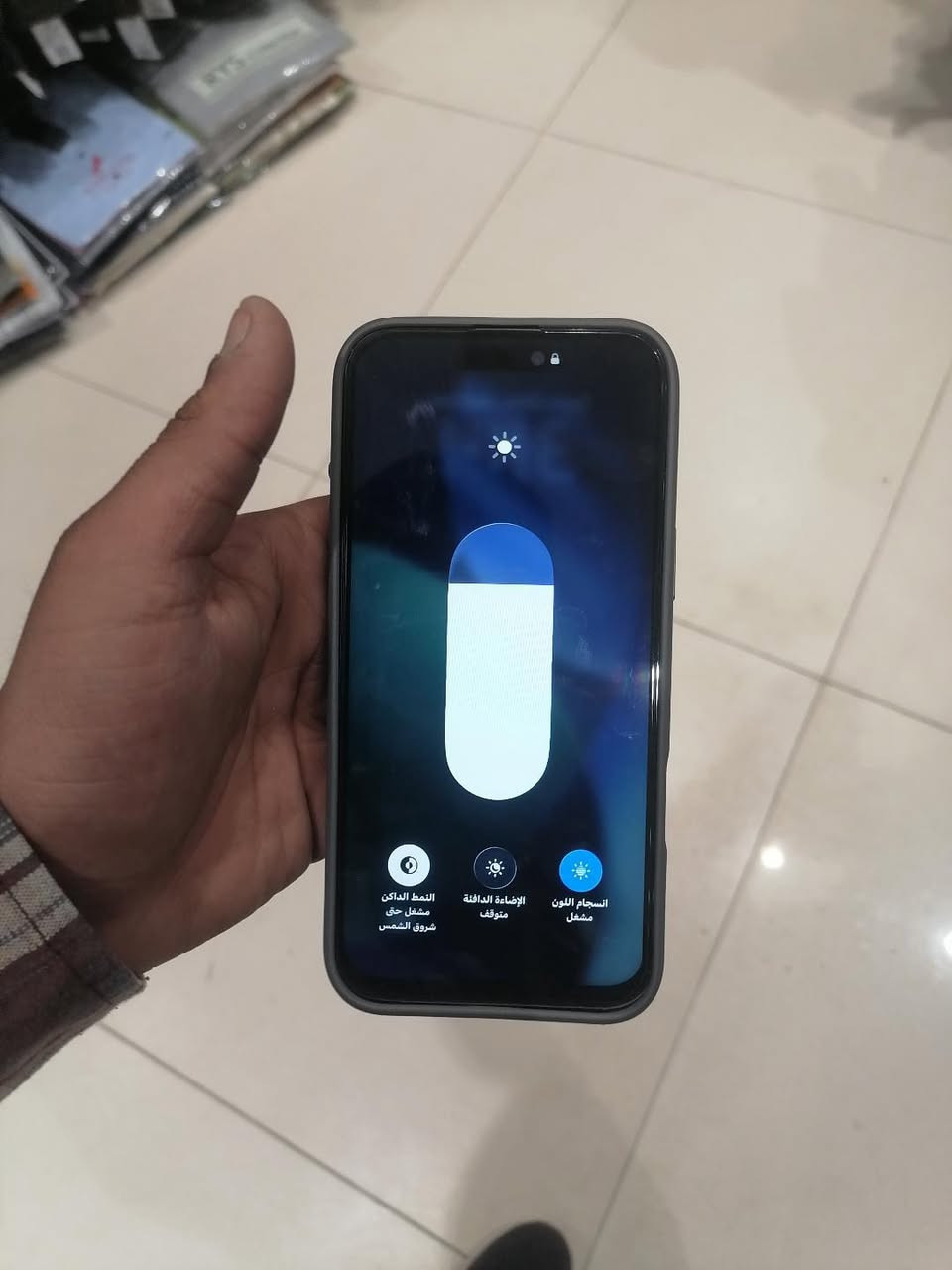 ١٥برو ماكس عربي شرق اوسط مبدل شاشته فقط وضهر مكسور بطاريته ٨٥ جهاز محور اله ١٧برو ماكس سعره ٦٥٠ و بي مجال


**إذا كنت صاحب هذا الإعلان وتريد حذفه لأي سبب، رجاءا أرسل رسالة إلى الدعم الفني**