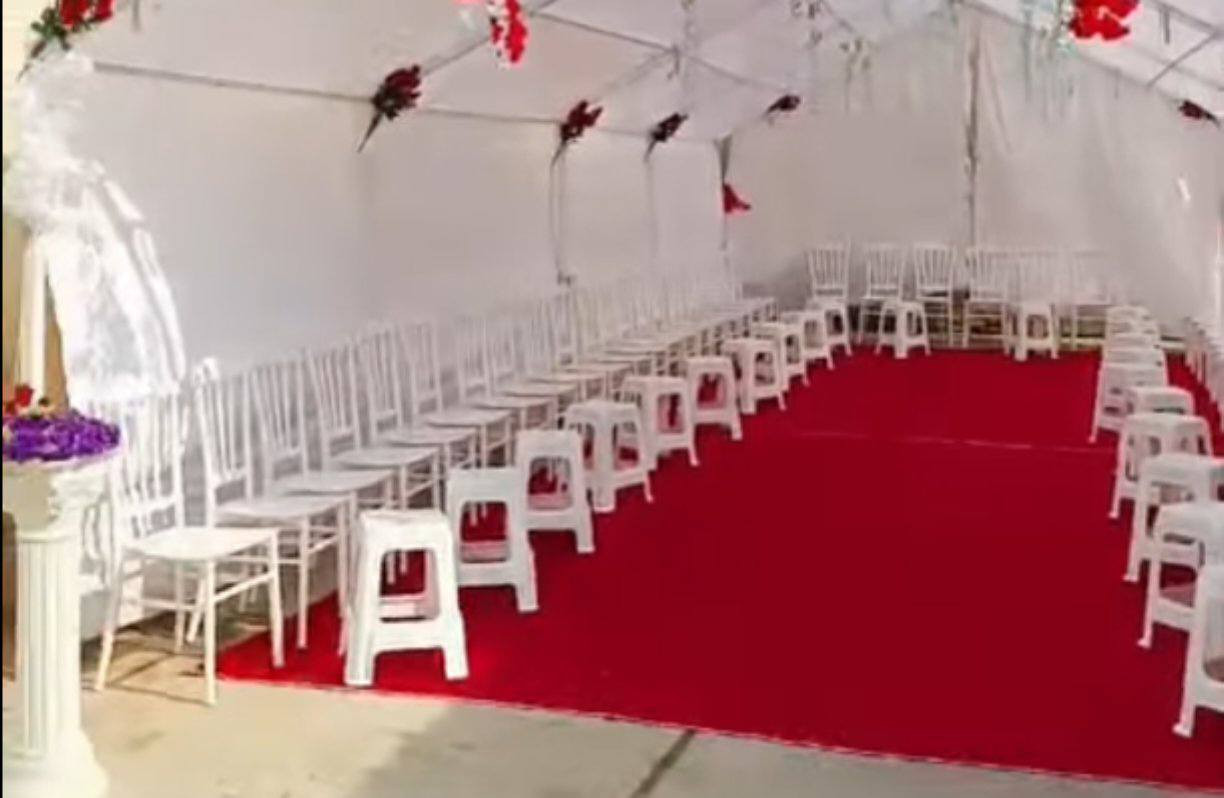 عررروض تحطيم الاسعار  🔥                       يوجد الدينا كراسي ايجار  للحفلات. المناسبات خطوبه عرس كافه المناسبات  بسعار  تنافسية ومناسبة 
عرض كرسي عضم عاج الكرسي 750 دينار ويوجد طبلات 500دينار العنوان ديالئ  بعقوبة 
ويوجد توصيل🚕 جميع مناطق ديالى للتواصل على الرقم التالي ***********. يوجد واتساب لاستفسار.🌟
