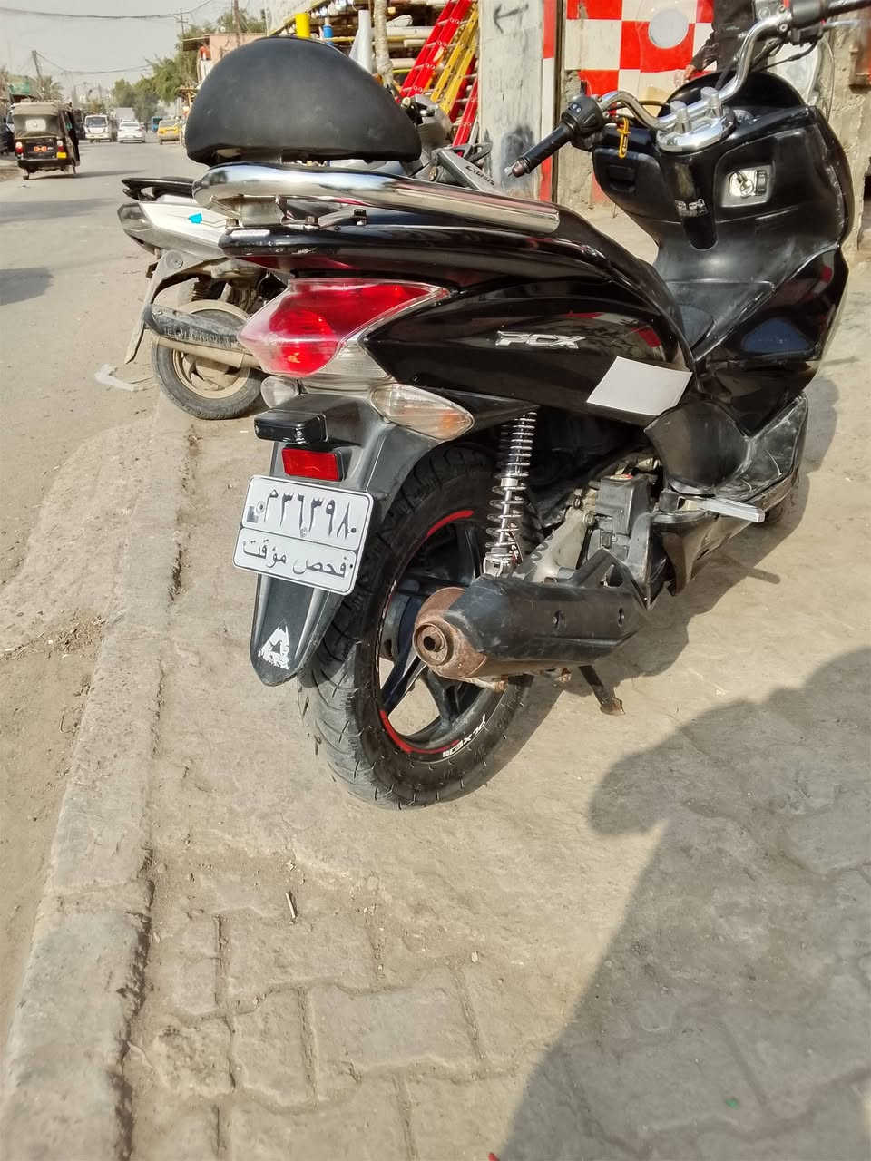 سلام عليكم درجة بي سي اكس مال رمبه صاله 5 أشهر نازله  دشبول شغاله شاير شغاله كلها شغاله مكينه خير من الله شلعه معدل يخبل ماشيه 25 الف  حساس زدحام شغال ستان كهربائية  (ياباني 125 ) السعر خاص مكاني بغداد الشعله رقم ***********
