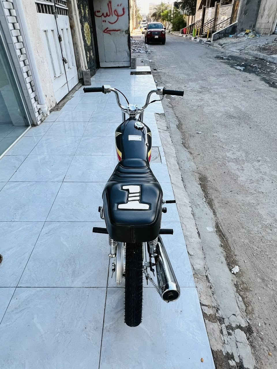 دراجه ايراني شاصي ارشه٢١ اوراق اصولي ومحرك نامه تعمير ٢٥ كله جديد سعر خاص *********** واتساب
