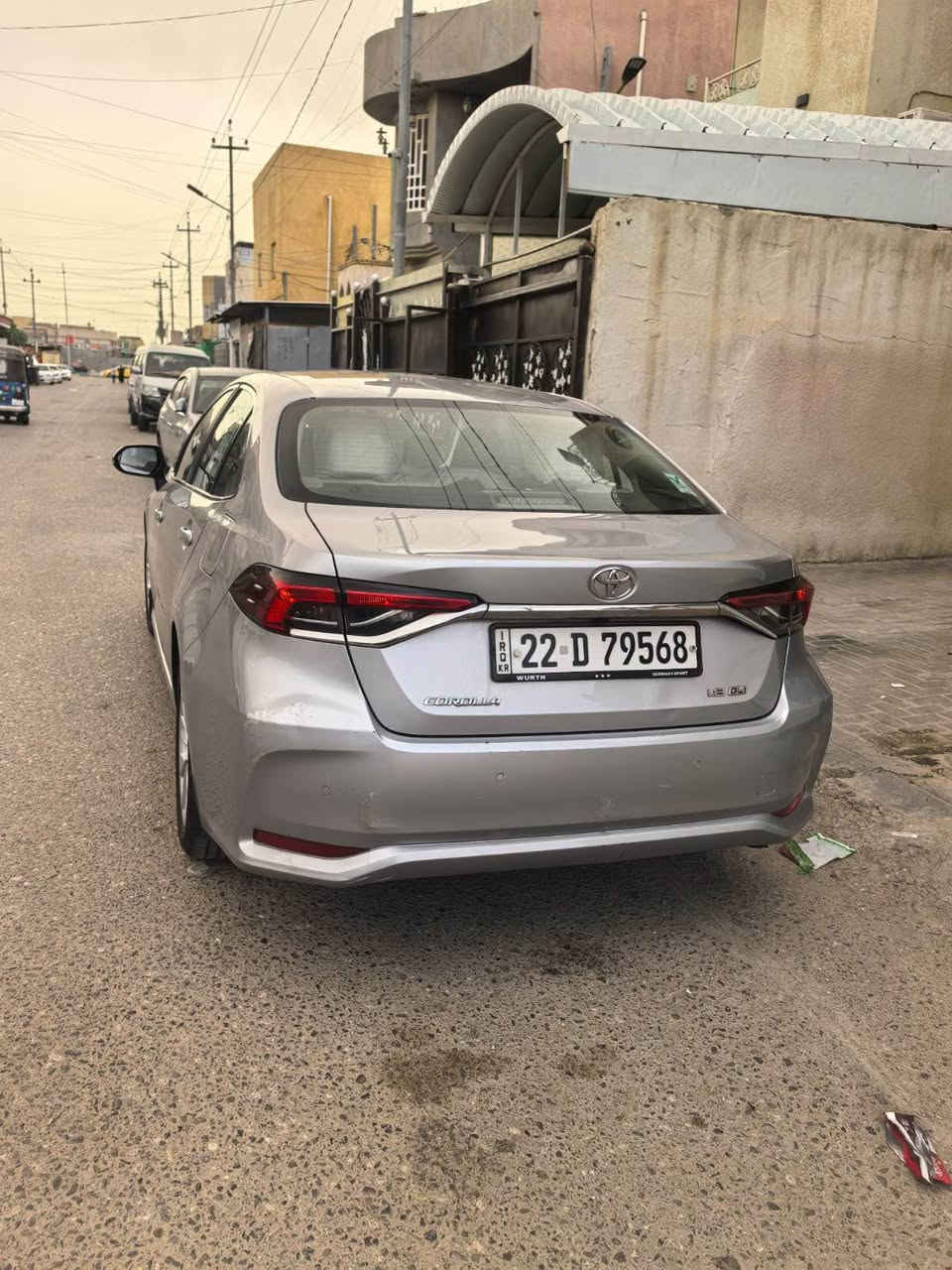 2022كورلا خليجي كفاله عامه 
سلفري
تبريد أمامي خلفي
حساسات اماميه خلفيه
عينه ليزريه
مرايات شفط
شاشه  وتحكمات
تبريد بيانو
كاميرا خلفيه
محرك ١٨٠٠
ماشيه ٩٩ الف 
للاستفسار اكثر الاتصال ع

0781 617 0130 البصرة, العراق
