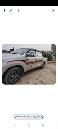 تويوتا هايلوكس • سلفر بدون صبغ • مقدم قساط