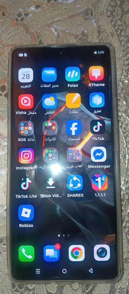 موبايل للبيع مواصفات داخل الصورة حيل نضيف بس بي فطر خفيف باللمس مايبين السعر ١٨٠ وبي مجال قليل ***********.         ***********
