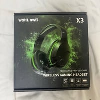سماعة ألعاب لاسلكية • WolfLaws X3 • بطارية 50 ساعة