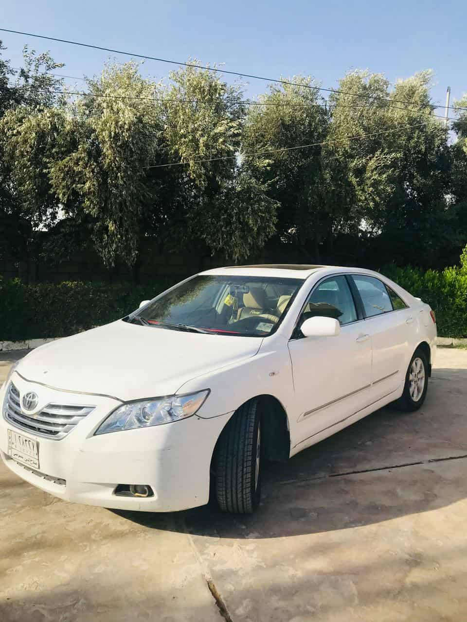 السلام عليكم ورحمة الله وبركاته. 
كامري 2009 خليجي. 
محرك ينقص شي قليل. 
كير شرط  . 
رقم صلاح الدين. 
اني ماخذها قطعتين ابيع صبغ عام. 
السعر 87💲 
اعتذر ما ابيع اقساط 
صلاح الدين الشرقاط 

***********
***********
