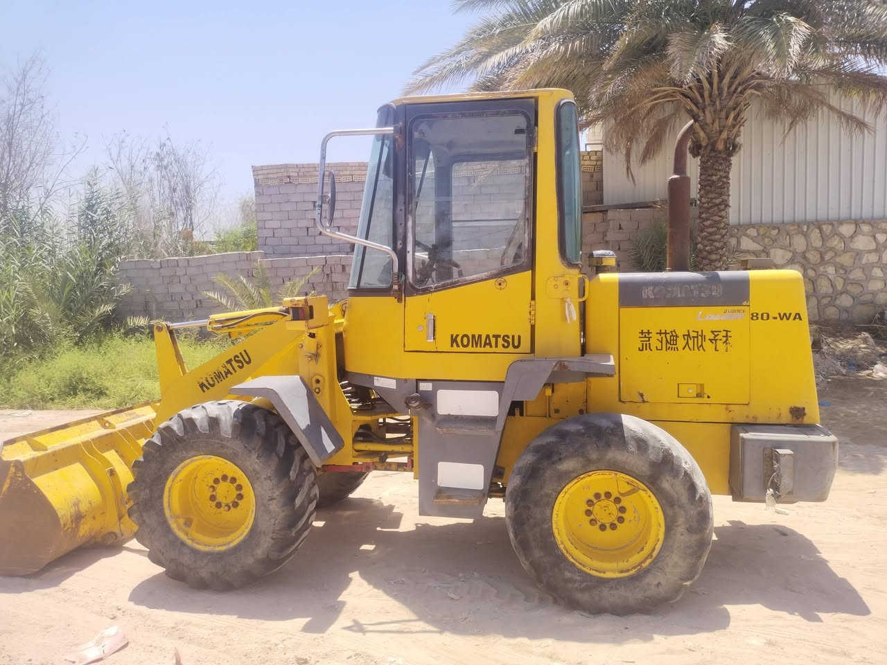 شفل كوماتسو WA80 موديل 2009
رقم واسط مشروع وطني للستفسار***********

