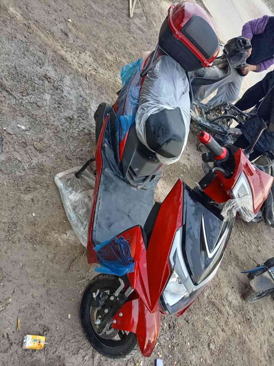 سلام عليكم دراجه شحن للبيع جديده صاله تلث ايام من نازله مكان سبع البور السعر خاص
رقمي *********** بي واتساب
