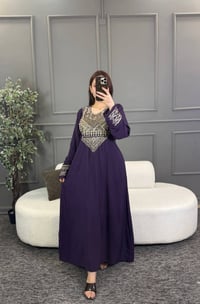 دشداشة نسائي • كشمير مصري • مقاس ١-٢