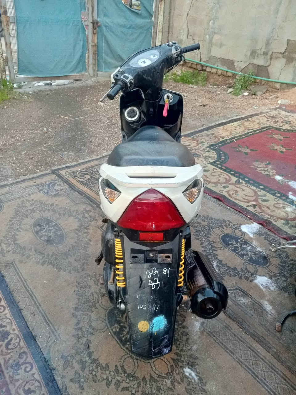 السلام عليكم دراجه ثعلب جي تي ار 
مكفوله كفاله عامه الدراجه نوزل مو كابريتر
(نوزل) الدراجه الله شاهد جديده بس بيها ضربه بل كفر الصغيره الدراجه اب 800 أو بيها مجال تره خواتها اب 950الف عنواني يم بانزين خانه البنوك 
***********
