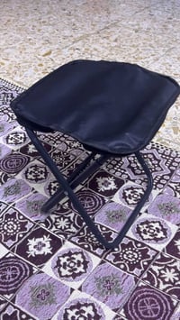 كرسي رحلات • قابل للطي • متين