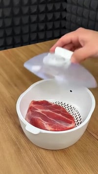 مذيب لحوم • تعقيم UVC • هواء ثلاثي الأبعاد