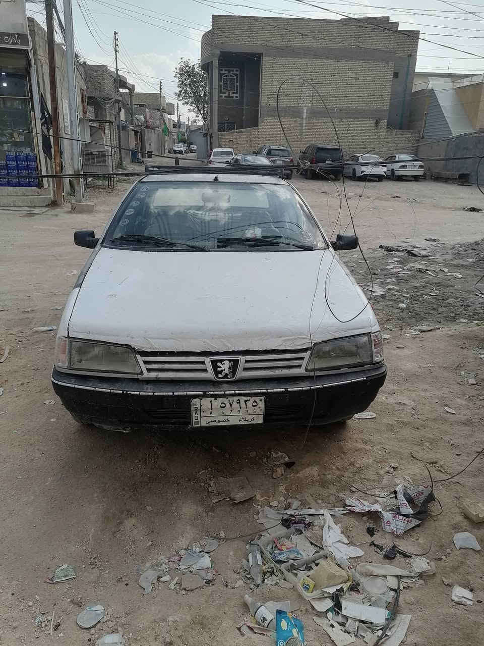 سياره بيجو للبيع مكفوله مكينه نضيفه وكير نضيف خير من الله مداور مكاني كوفه مقابل مستشفى الفرات ***********
