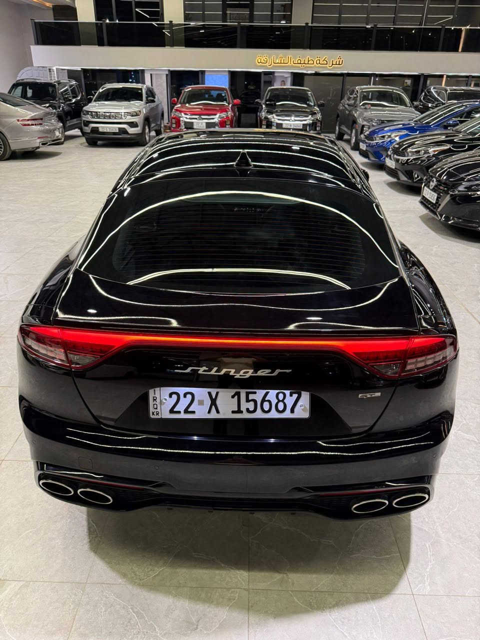 183$ نهائي
سلام عليكم
 كيا ستينجر 2023، فئة جي تي لاين وارد أمريكي
فول مواصفات ماشيه 5 الف بعدها زيرو
حادث جاملغ +بنيد  فقط رقم اربيل تحويل او وكاله
دخول جديد
***********
