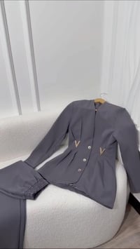 سوت أنيق • دابل إيطالي مبطن • مقاسات ٣٨-٤٨