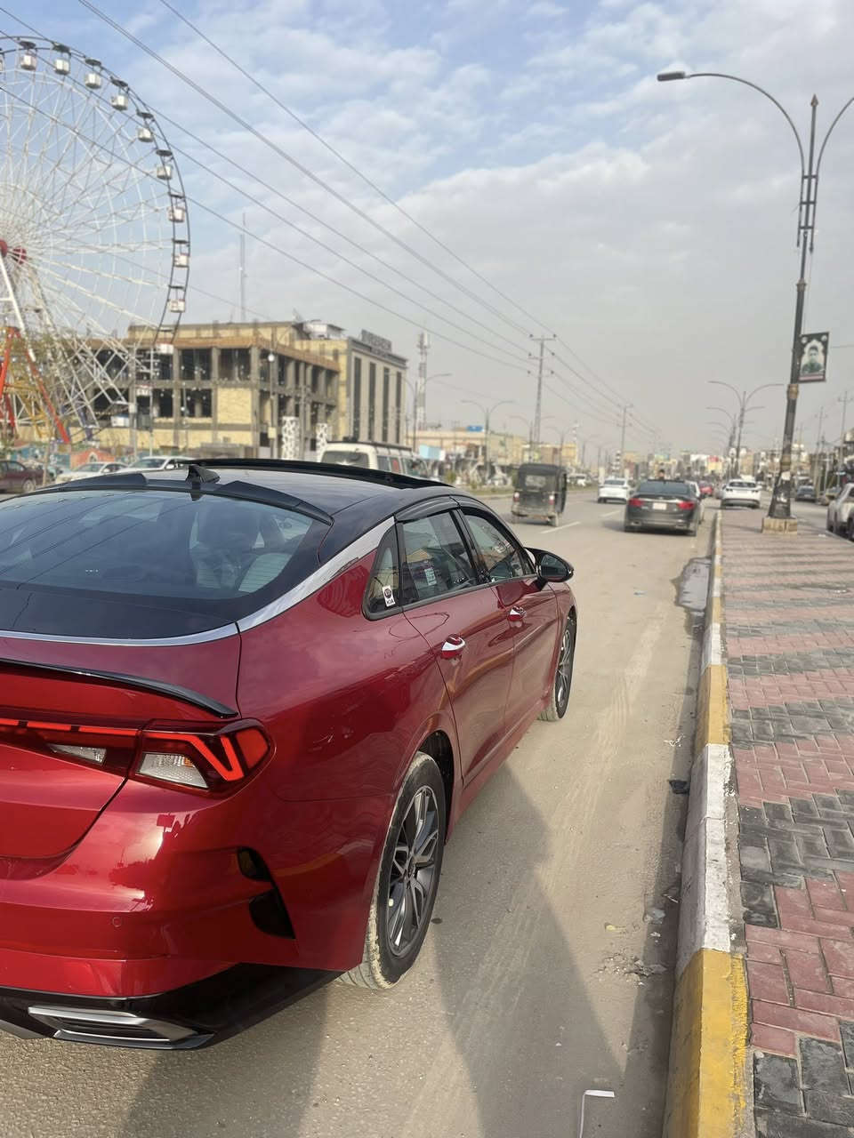 سلام عليكم
للبيع وراد خليجي K5 2021

مواصفات :
بصمة تشغيل وبصمة ابواب
تشغيل عن بعد بنوراما
محرك 2000 دوش
شاشة كبيرة
تحكمات جهتين
مثبت سرعه
3 مودات قيادة ( ايكو / نورمل / سبورت )
عدسات زنون بلاد
حساسات امامي خلفي
ومعروفة المواصفات الباقية مال خليجي

عليها مري باتمان + سبويلر + شفقة 

السيارة كفاله عامة بيها تكحيلات بسيطة وبارد واحد راسلني وادزلك صورها

رقم اربيل تحويل وكالة بليعجبك معروضة ب١٩٥ وبيها مجال للشراي ويشلع عيوني
ومراوس حسب القناعة
*********** مكان السيارة كربلاء
