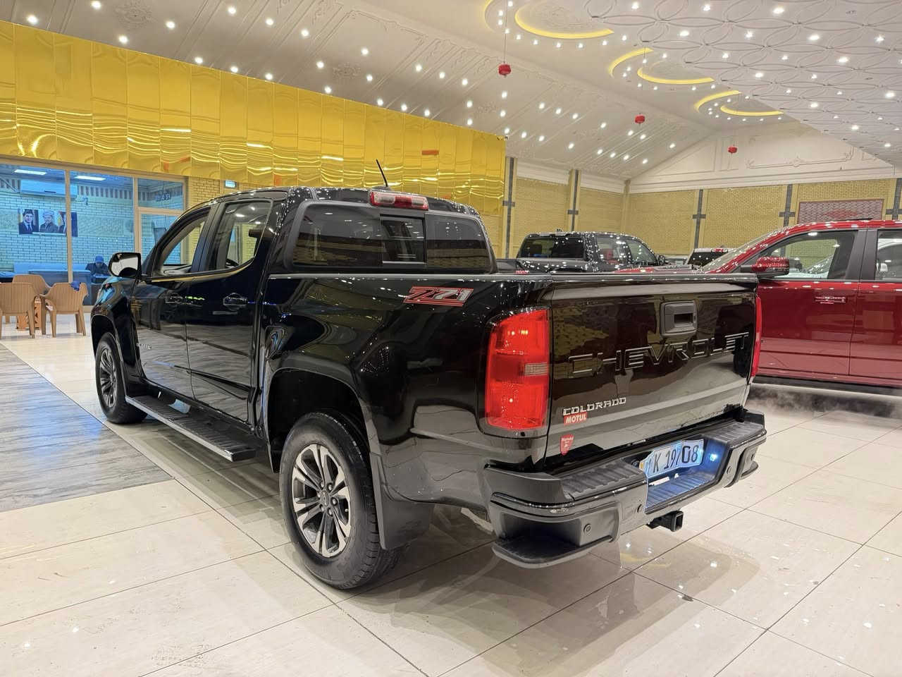 MCA IRAQ 
——————————
BRAND : CHEVROLET COLORADO
CLASS : Z71
ENGINE : V6 - 3.6L - 4×2
STATUE : 1 PART PAINT ١ قطعة صبغ 
YEAR : 2022
PRICE : 19.500 $ 
COUNTER : 48.000 MILE
IMPORTING : وارد امريكي
ADRESS : Erbil , أربيل شارع ١٠٠م صف دائرة گمرگ
FOR IFORMATION CALL US :
MARHABA CARS 
 📞 : ***********
📞 : ***********
