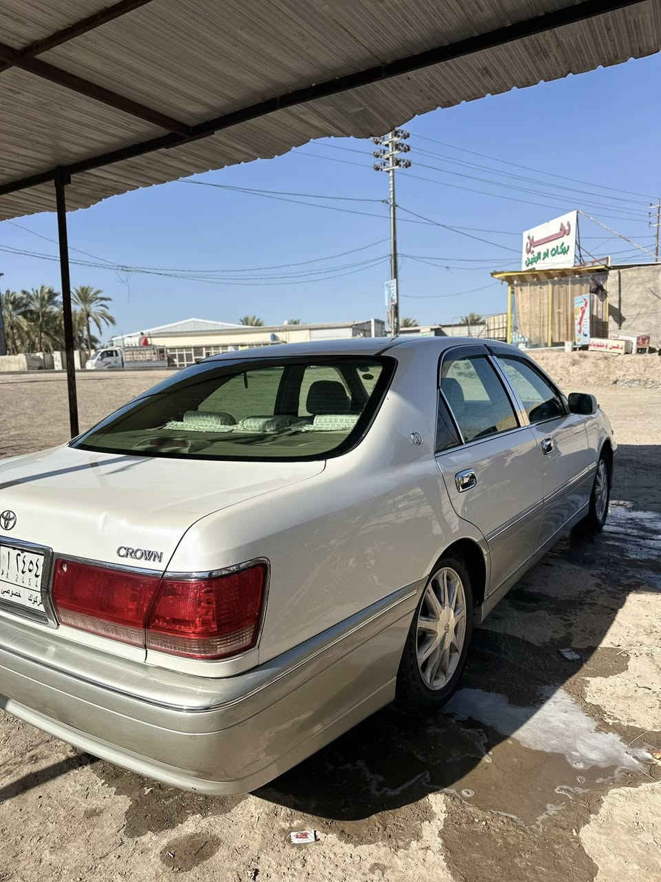 للبيع تيوتا كراون اللون أبيض محجل .
رقم كركوك لوحات حديد وسنويه وملصق ، مفحوصه ومدفوع گمرگ بقرار 48 وقرصها واصل وداگها بيدي حاسبه ( معاملتها كامله )

مكفوله كفاله عامه من كص وضربه قويه ونقل جثه.

المواصفات 
4دكم أصل.
تبريد قطعتين أمامي خلفي.
ثلاجه خلفيه🧊.
تحويرة النجف بالكامل فوگ وجوه.
بيها مكينه ديفور الكبير وگير جدد قبل مده شادهن كفاله حته من تنقيص دهن وماي ، شرط ماي زيتي ودهن ميتاسيو 
شاصي 75 
اربع كشنات كهرباء.
مثبت سرعه +تحكم ستيرن.
برده خلفيه كهرباء .
كيجات دبل شاشه
ويل نجمه أبيض حجمه ١٦
عاديه مو كرستال
كامره خلفيه متحرك.

السياره مالكها بالبصره شوكت متريد ترقم موجود
العنوان🏡النجف الأشرف - المناذره 
سياره مال جناي مو تكسي
السعر💵 125وبيها مجال قليل للشراي.
للاستفسار ***********📞📲 

 اذا ماعجبك السعر او مو شراي اعگب المنشور وكلشي أكو بالسوگ.
