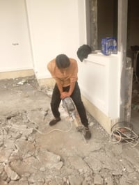 /  يوجد كادر عمل جاهز /  تصعيد مواد /  تنضيف بيوت /  تفليش /  تكشيط / ...