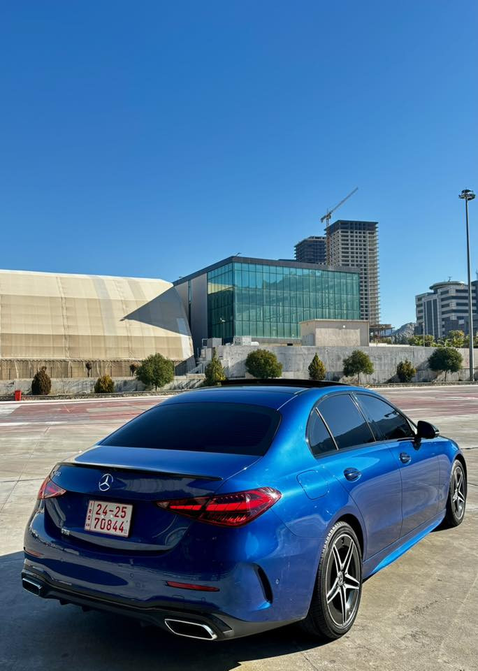 الماركة: مرسيدس بنز
C300 AMG :الموديل
السنة: 2023
المسافة المقطوعة: 35,000 ميل
الضمان: متوفر
ناقل الحركة: 9 سرعات
عدد الأسطوانات: V4
سعة المحرك: 2 لتر
القوة: 258 حصان
Burmester :نظام الصوت
نظام الملاحة GPS: متوفر
الحساسات: أمامية، خلفية
الكاميرات: 360 + 4 درجة
العجلات: مقاس 18 بوصة
المصابيح: LED متعددة الشعاع
نوع المقاعد: كهربائية + مدفأة
مساعد الركن: مساعد الركن
الشاشة: شاشة كبيرة واحدة
دشبول:64 لون
فتحة:بانوراما 
الدولة: كردستان العراق
المدينة: دهوك
السعر:37.000$
***********📞
***********
