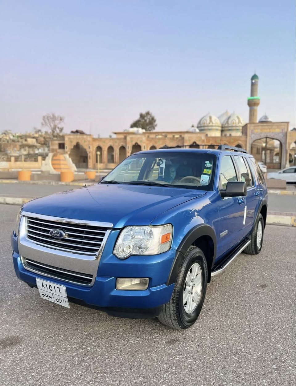 السلام عليكم
قبل كلشي موضحلك بالمنشور كل التفاصيل اقراها واذا عجبتك اتصل واني خادم الك 
فورد اكسبلور موديل  2010 
5 راكب كيراتوماتيك 
گير و محرك شرط 

تدفئة تبريد

تخم تايرات وصدر عام جديد 
كهربائيات كوله شغالة مواصفات خليجي  
مرايه جانبية كهربائي اشاير ترحيب بالمري   قفل مركزي ABC كوشن كهربائي 
 شاشة أيباد وكاميرا خلفية ويل كروم بلادي سيارة جاهزة مابيه نقص برغي 
 3قطع صبغ بدون داواخل وبدون ضرب
 سنوية جديدة شرط تحويل وغرمات ماعليها الف دينار
السعر 105$ وبيها مجال 
للتواصل خاص او ع الواتساب 
***********
مكانه صلاح الدين
