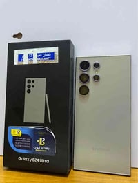 جهاز سامسونك S24 ذاكره 512 لون رصاصي شحنه فول مع كافةً ملحقاته  ممفتوح...
