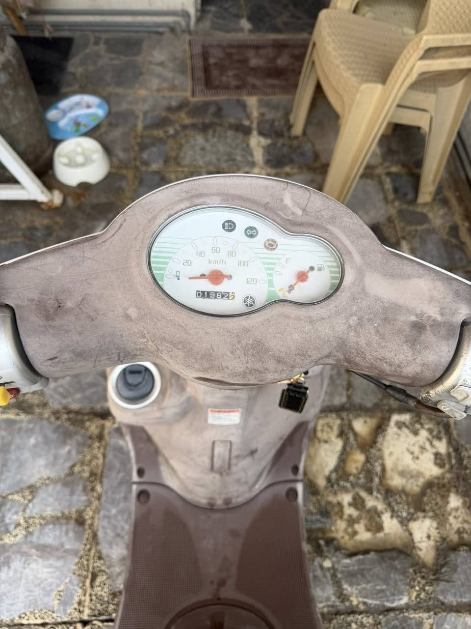 متاح دراجه فله جديده لوك صار اقل شهر من نازله من الرمبه برغي ممفتوح بيه مكان شارع فلسطين الرقم *********** سعر ٩٠٠
