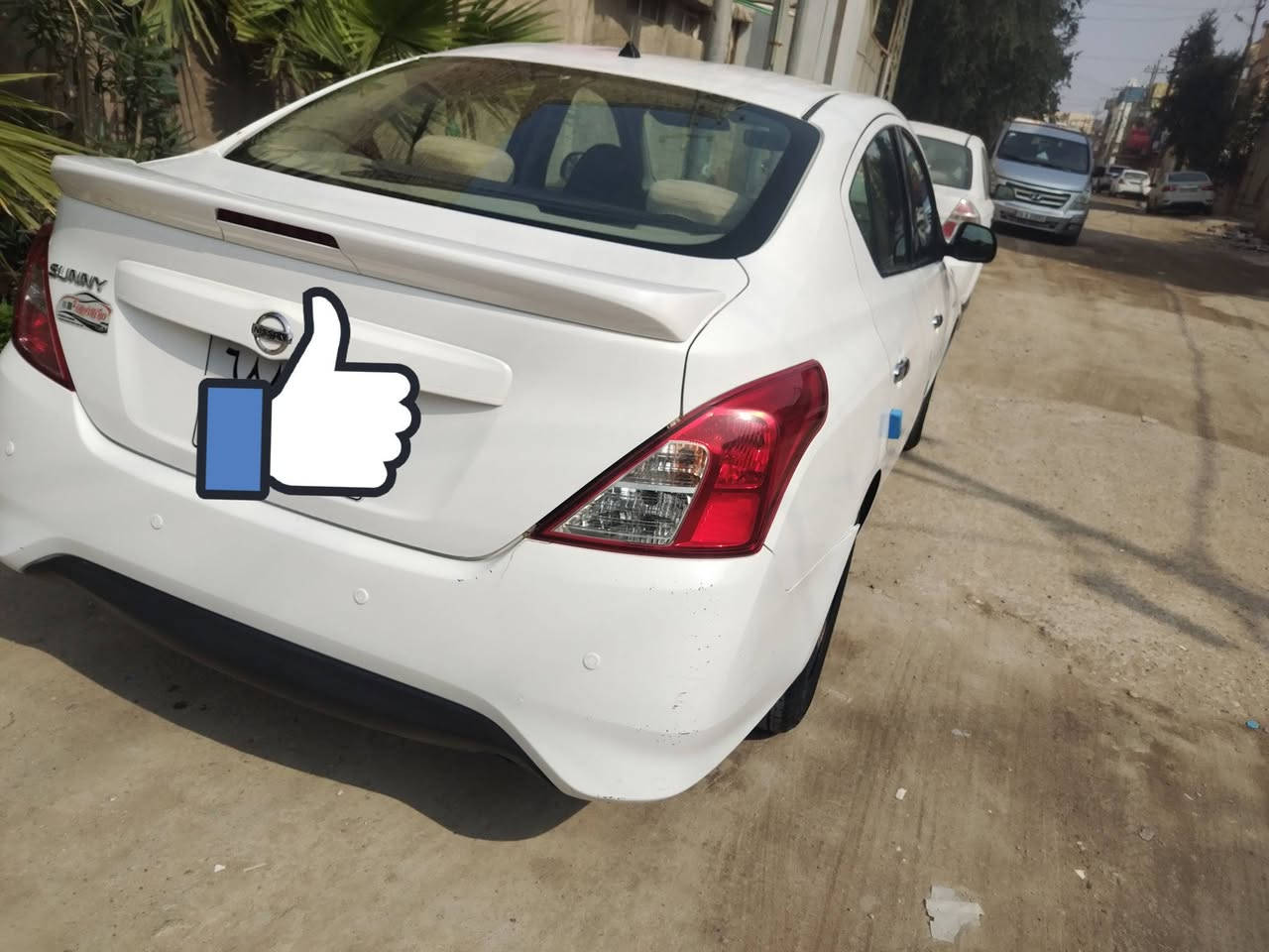 نيسان صني هندي
موديل 2022 بليتة الزركة
سنوية ما منتهية صلاحيته لغاية شهر 11 
مكينة كير حدادية كله جاهز
السعر 103 وبيها مجال
باقي التفاصيل على الرقم

***********
