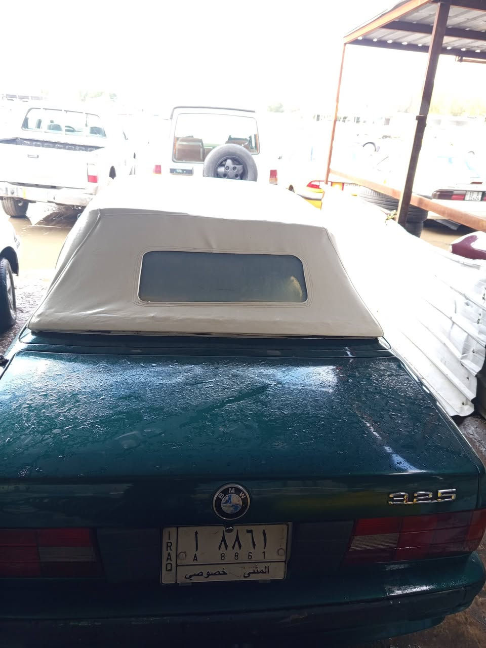بي ام دبليو زعره موديل 1991 كامله السياره حداديه دبلات كير مكينه 2500 بدون صبغ السعر  50 ورقه وبيه مجال الرقم ***********
