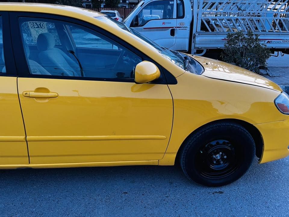 السلام عليكم كورلا نحله 2008 وارد امريكي حادث جاملغ امامي وجاملج خلفي مكينه ١٨٠٠ السياره جاهزه كير مكينه خير من الله صدر جديد تخم تاير جديد تبريد ثلج رقم ديالى مشروع وطني تتحول بكل المحافضات السعر 78وبيه مجال حك الجيه العنوان  بغداد شارع فلسطين قرب جسر الموال ***********
