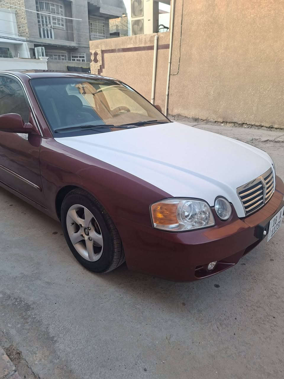 سلام عليكم للبيع اوبتما 2004 رقم بابل بسمي مشروع وطني رقم انكليزي جاهزه مكينه وكير جدد حدايه تخم تاير باتري جديد حادثه جاملغ بدون دواخل مصبوغه عام للجماليه كهربائيات كله شغاله عنوان السياره بابل حله حي الزهراء السعر ٥٨ الرقم ***********
