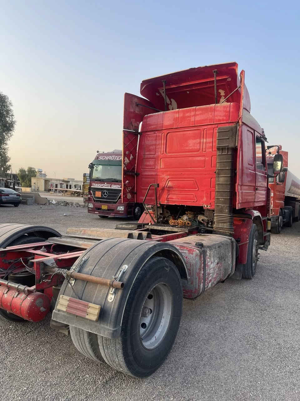 السلام عليكم 
سكانيا راس تريله 
موديل 1993
مكينه 113
كير 3*3
رقم أنبار الماني 
مربوطه براد 
تخم تاير جاهزه للشغل 
السعر :95$ ورقه وبيها مجال
عنوان / الفلوجه / معرض الرشيد 
للاستفسار :*********** او مراسله الصفحه
