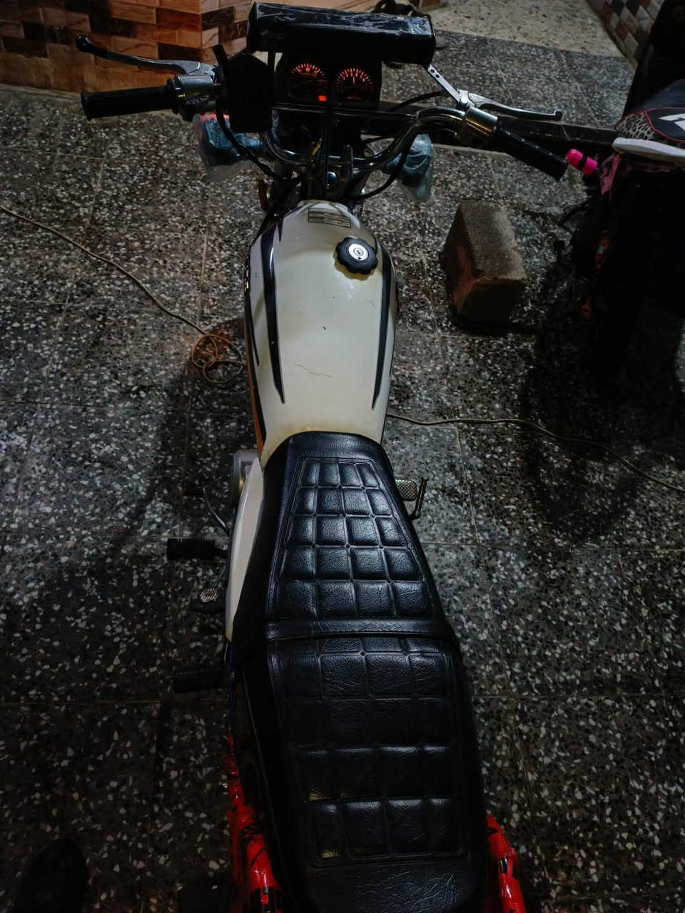 سلام عليكم شباب دراجه ايراني 🇮🇷نوع تايكر اربعه كير موديل 21كهربائية كلها شغاله نكره هندر دبلات كلها شغاله دراجه حلوه ونضيفه مكاني بغداد الجديده متوفر واتساب ***********
