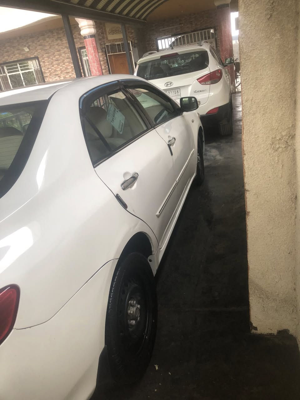 يا الله السلام عليكم  سيارة كورلا موديل ٢٠٠٨ وارد خليجي السيارة رقم بغداد رقم جديد وسنويا جديده وهزه جديده سيارة خير من الله تخم تاير جديد باتري جديد والسونار مرفق بالصورة  مكان السيارة بغداد  سعر ١١٥ وبيه مجال مكان السيارة بغداد الكرخ الاتصال على الرقم ***********
