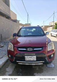 كيا سبورتاج • ٢٠١٠ • حادث أمامي
