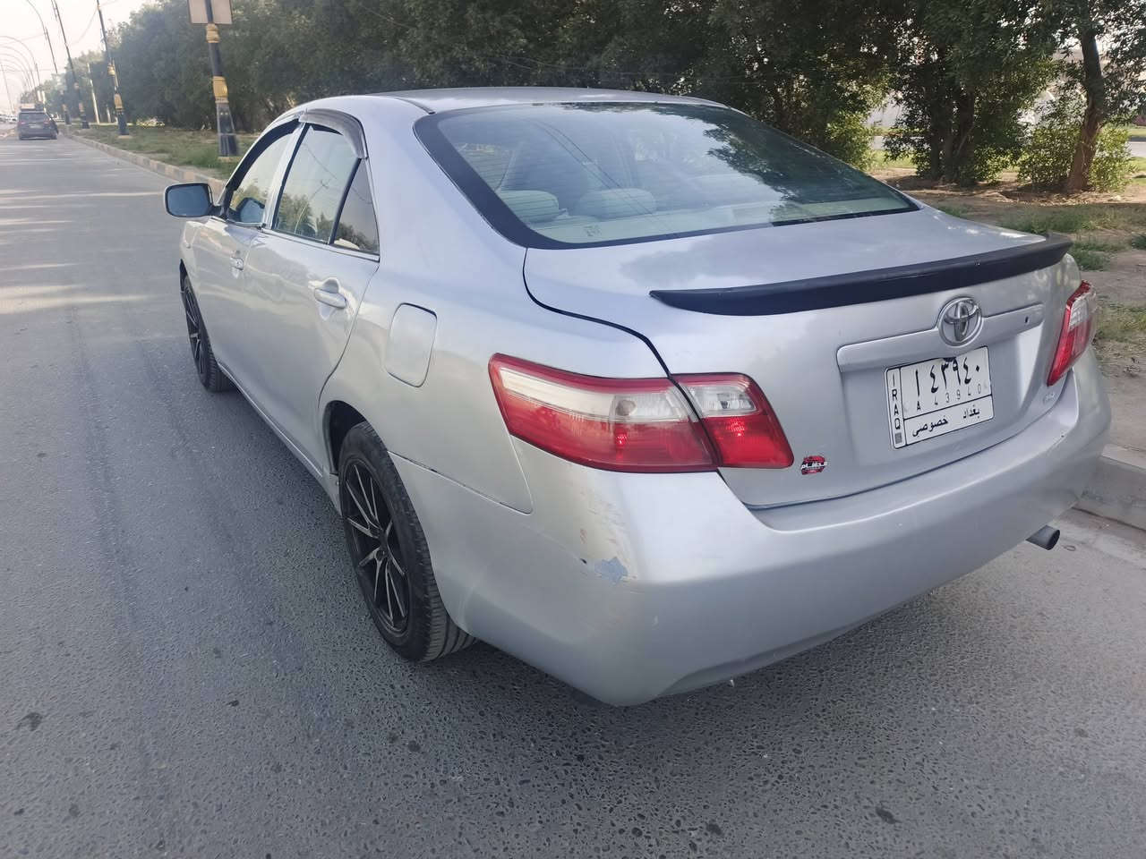 كامري
ي مديل 2007 خليجي 
مكينه 2400 
مصبوغة عام 
مكينه وكير وتبريد 
و حداديه جدد 
تخم تاير 
مكاني كربلاء 
السعر ٧٥ وبيها مجال 
***********
