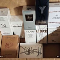 اخوان  عندي مجموعه عطور اوربيه تيستر أوربي استيراد امزون 😍 صناعه فرنسي...