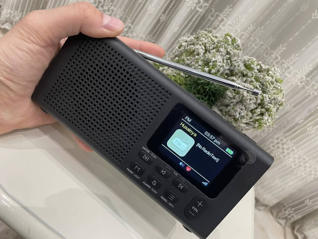 راديو بهذا الشكل من شركة Zilon
موجة FM
بلوتوث
شحن تايب C
شاشة ملونة
سحب وصوت نقي

للطلب و الاستفسار التواصل على الخاص
متوفر توصيل


**إذا كنت صاحب هذا الإعلان وتريد حذفه لأي سبب، رجاءا أرسل رسالة إلى الدعم الفني**