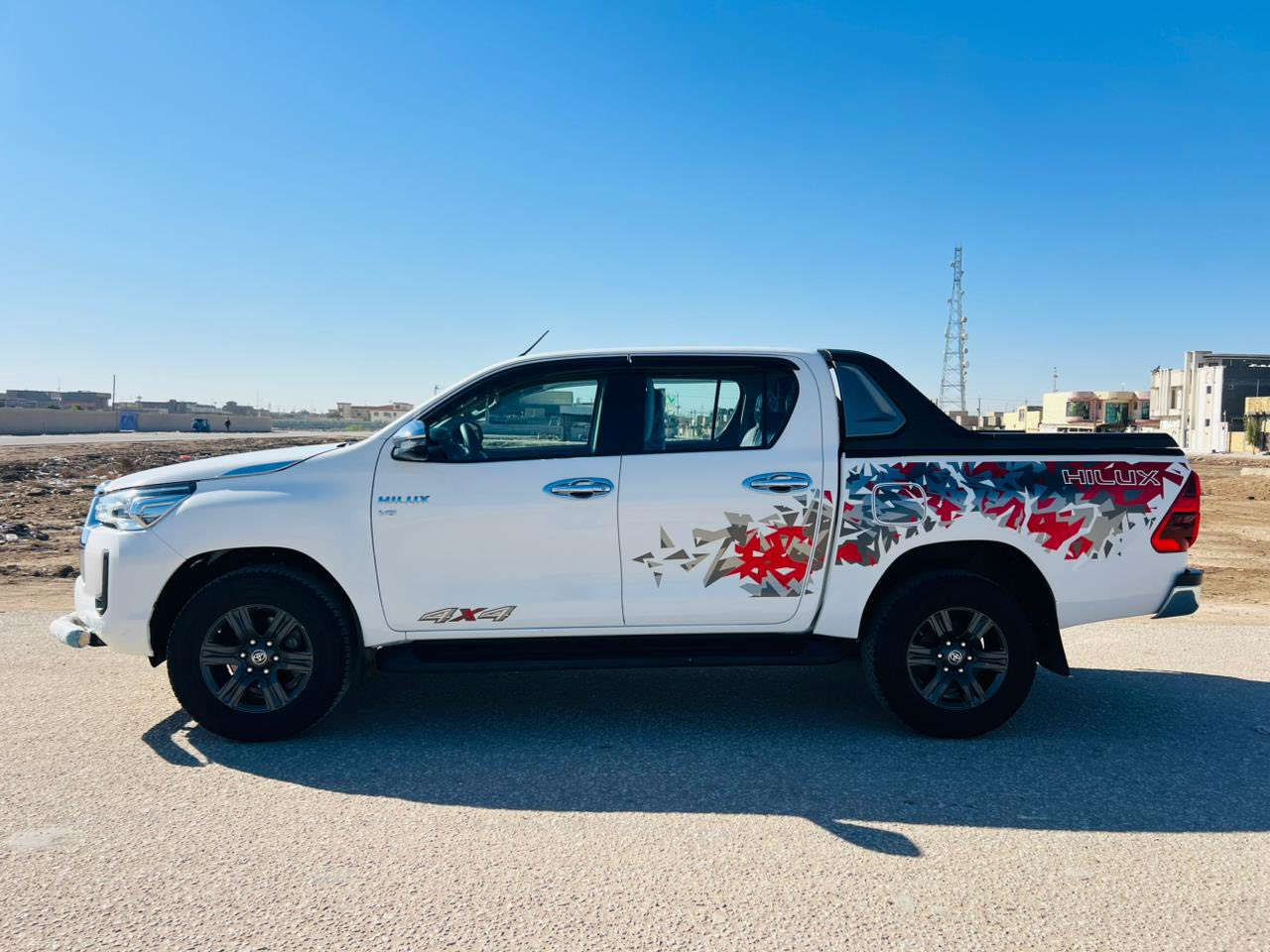 تيوتا هايلوكس تي اردي فور ويل 2022سياره جديده مكفوله من الضربة والتبديل محرك 6سلندر فول موصفات بصمه تبريد كشنات شاحن بنيد جكات مثبت سرعه رقم أربيل تريد تحويل تريد وكالة السعر 328وبيه مجال للشراي استفسار اتصال 📞 
***********
***********
