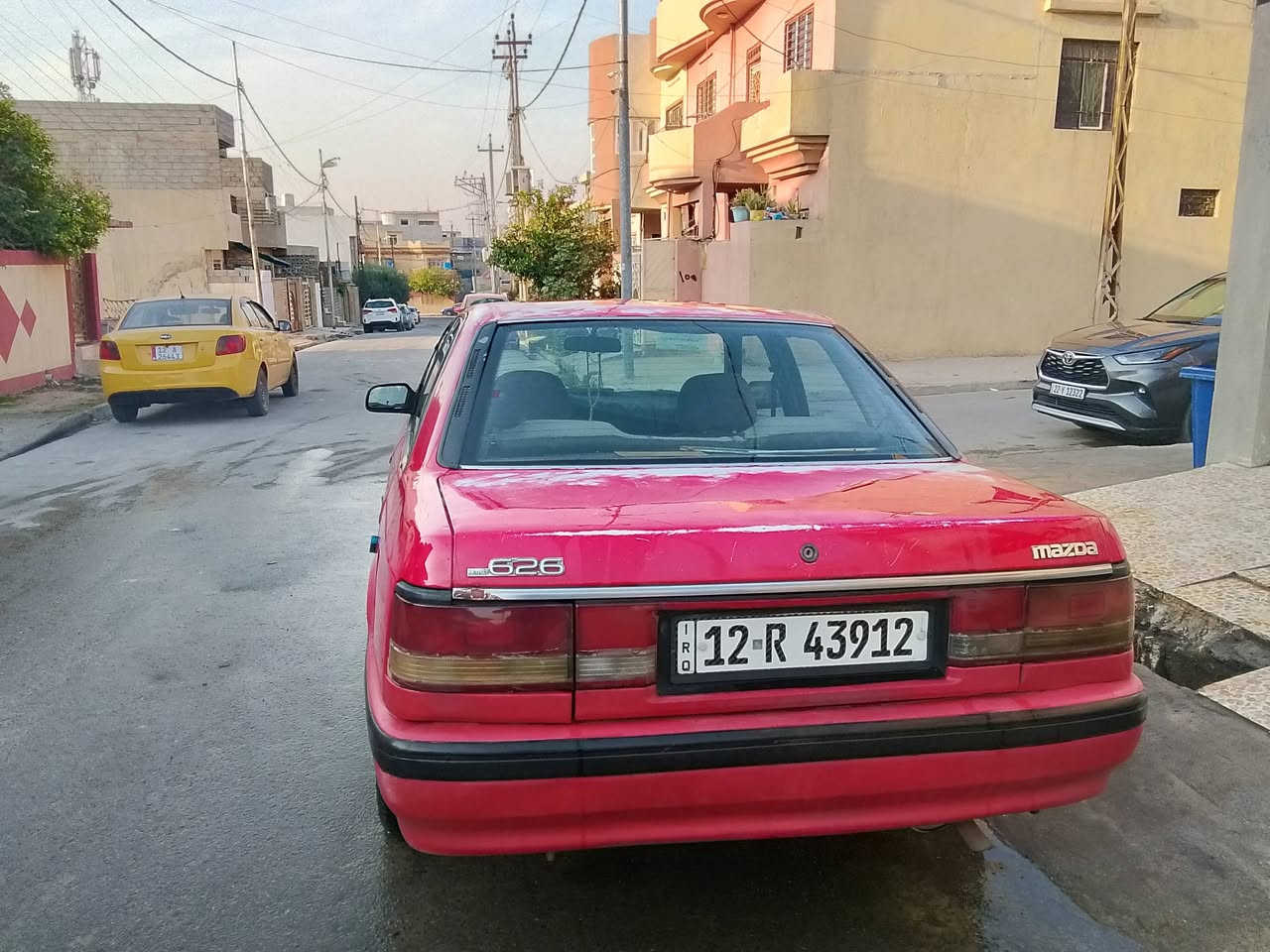 للبيع مازده 626موديل 92 
رقم انكليزي كير اوتوماتيك 
كابون بانزين بيها شرط التحويل 
***********
