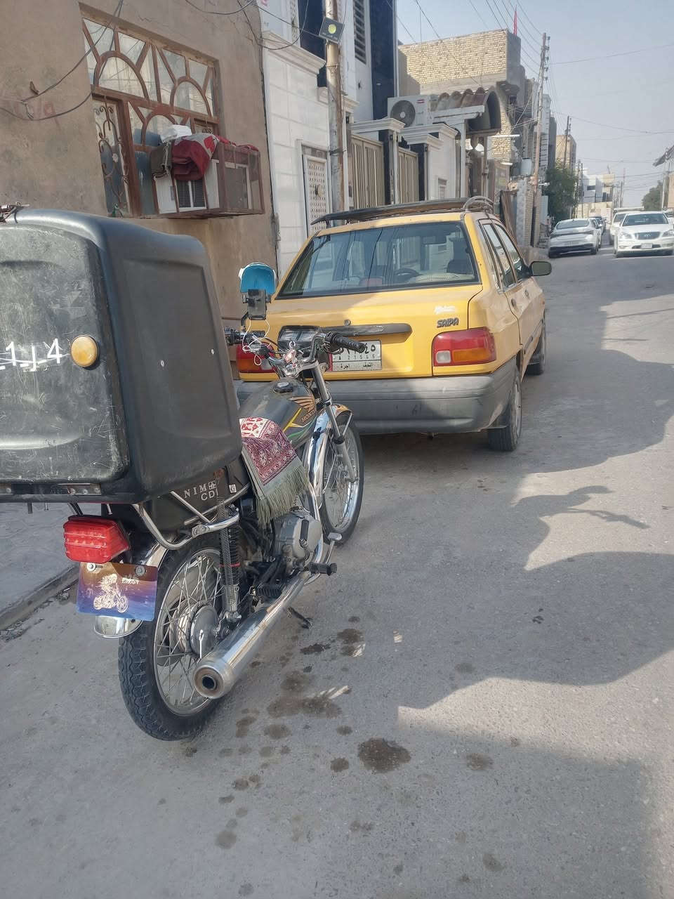 اربعه كير كلك مديل 25 جديده دراجه ما مفتوحه السعر 390 وبيها مجال قليل الشراي يتصل ***********
