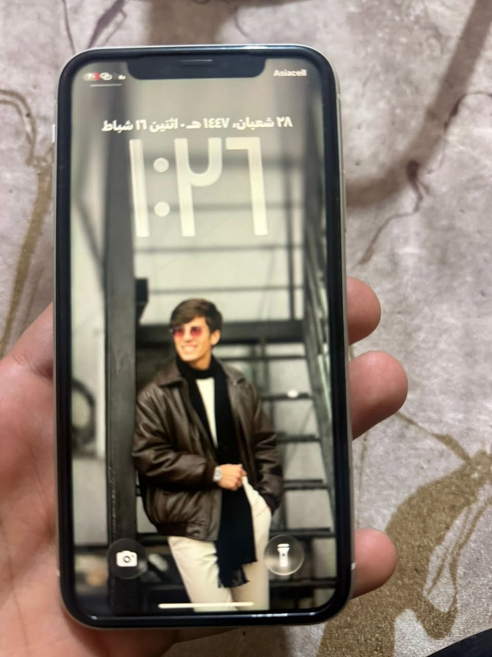 السلام عليكم اخوتي
ايفون 11 عادي للبيع‼️
جهاز نضيف كلش
بطارية 90 🔋(معلاية فقط)
مامبدل بي اي شي لاشاشه ولا بطارية كله بلادي وعلئ الفحص شرط مابي ولاشخط♥️
((السعر 300💸)) قفل🔒
مكاني بلديات حي الضباط 
الرقم ***********
او ***********
