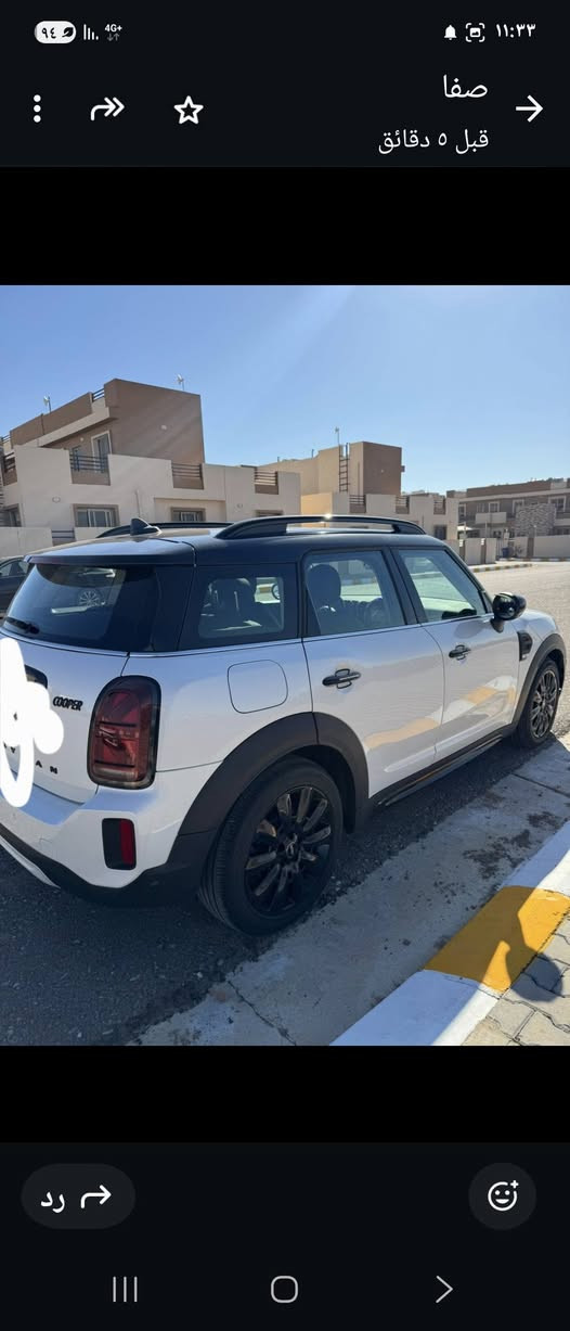 مني كوبر (كانتري مال ) موديل ٢٠٢٣ وارد خليجي يعني شركة العروش ضمان شركة العروش ماخذيها من الشركة بدون ضربة بدون حادث الي يريد يتصل ***********
