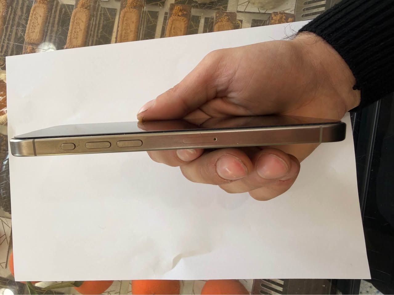 عندي آيفون 15برو ماكس ماستر عربي جهاز لوك ذكره ٢٥٦ تك سيم جهاز مامفتوح كارتون كلها وياها بطاريه ٩١بلاد سعر ١١٢٥ بيها مجال 
*********** اتصال 
مكاني كركوك كركوك, العراق
