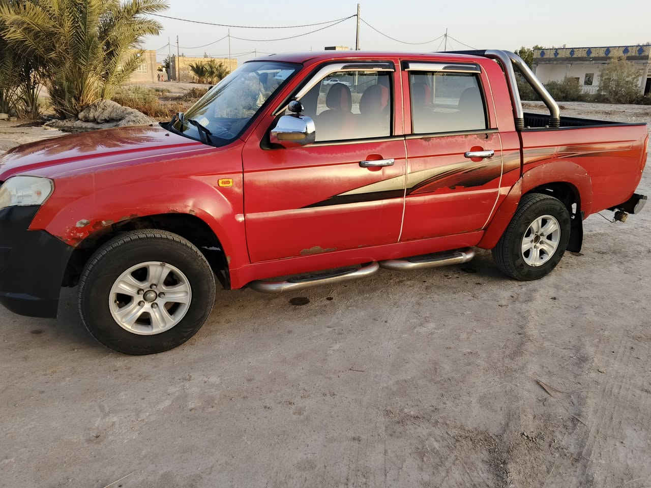 للبيع سكاي موديل 2013 رقم ذي قار مشروع وطني مداور ثاني يوم سياره جاهزه كير ومكينه وحداديه شرط وتخم تاير كهربائيات كله شغاله مكاني الناصريه السعر 50 وبيه مجال 
***********
