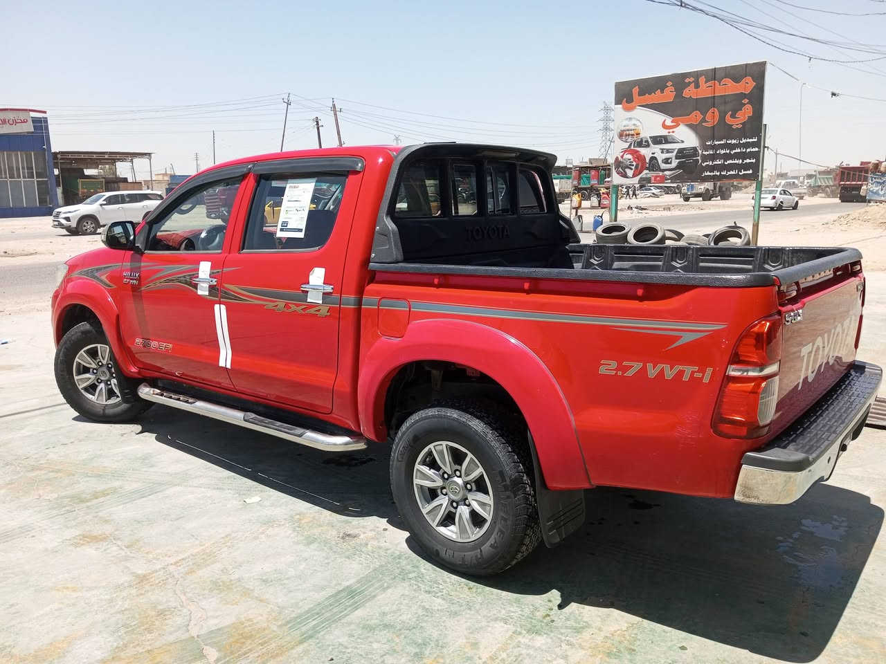 سلام عليكم 
البيع بيكم فورويل 4×4 مديل15
تخم تاير كير اوتوماتيك 
محرك نضيف
 تبريد🥶
سياره مال جناي 
رقم واسط انكليزي بسمي
العنوان بغداد 
***********
