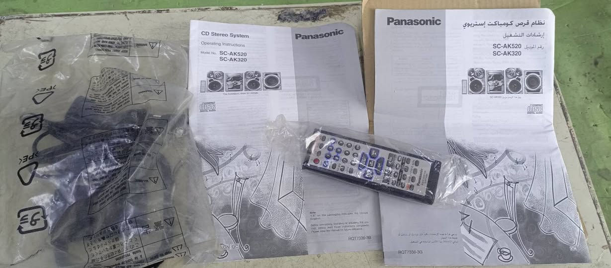 السلام عليكم..
سستم للبيع 
نوع باناسونيك أصلي جديد مامستعمل نهائياً مع كافة ملحقاته
دبل كاسيت وراديو وسي دي ٣ أقراص مع الريموت والأريل والكتلوكات 
السعر/٨٠ ألف دينار 
للأتصال ***********
