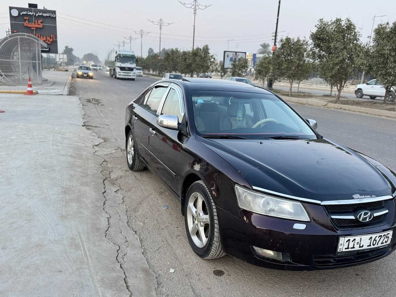 سوناته موديل ٢٠٠٧ وارد ضروه جاملغ خلفي بدون دواخل بيهه صبغ اثر جراد مكفوله من ضربه بجم كبس تكم حوض كله كفاله مكينه ٦ سرندر مكفوله تبريد ثلج كير محرك مكفولات صدر امامي خلفي جديد تخم تاير جديد شاشه كأمره فتحت سقف السعر ٨٥ مكان بعقوبه تقاطع القدس ***********
